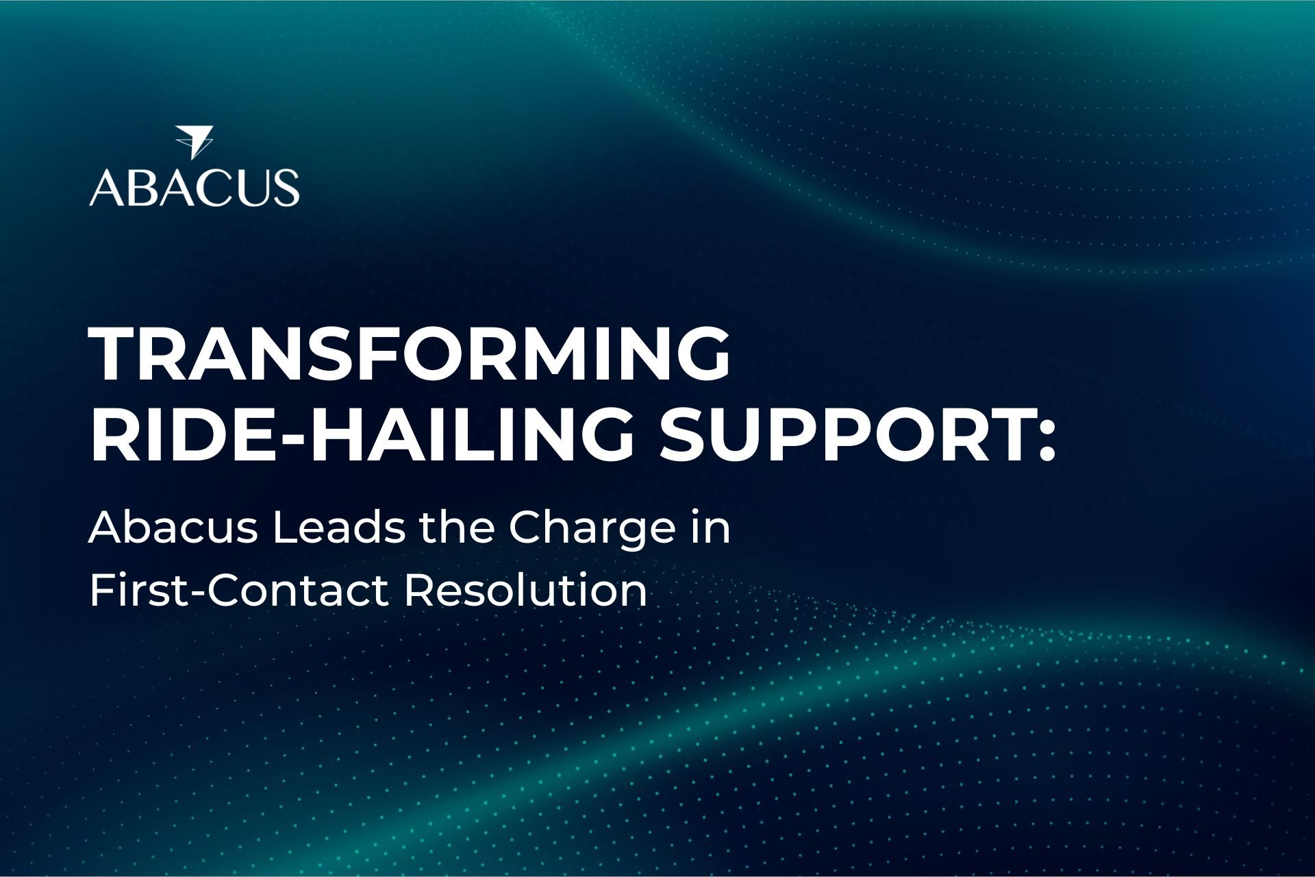 Ride-Hailing support